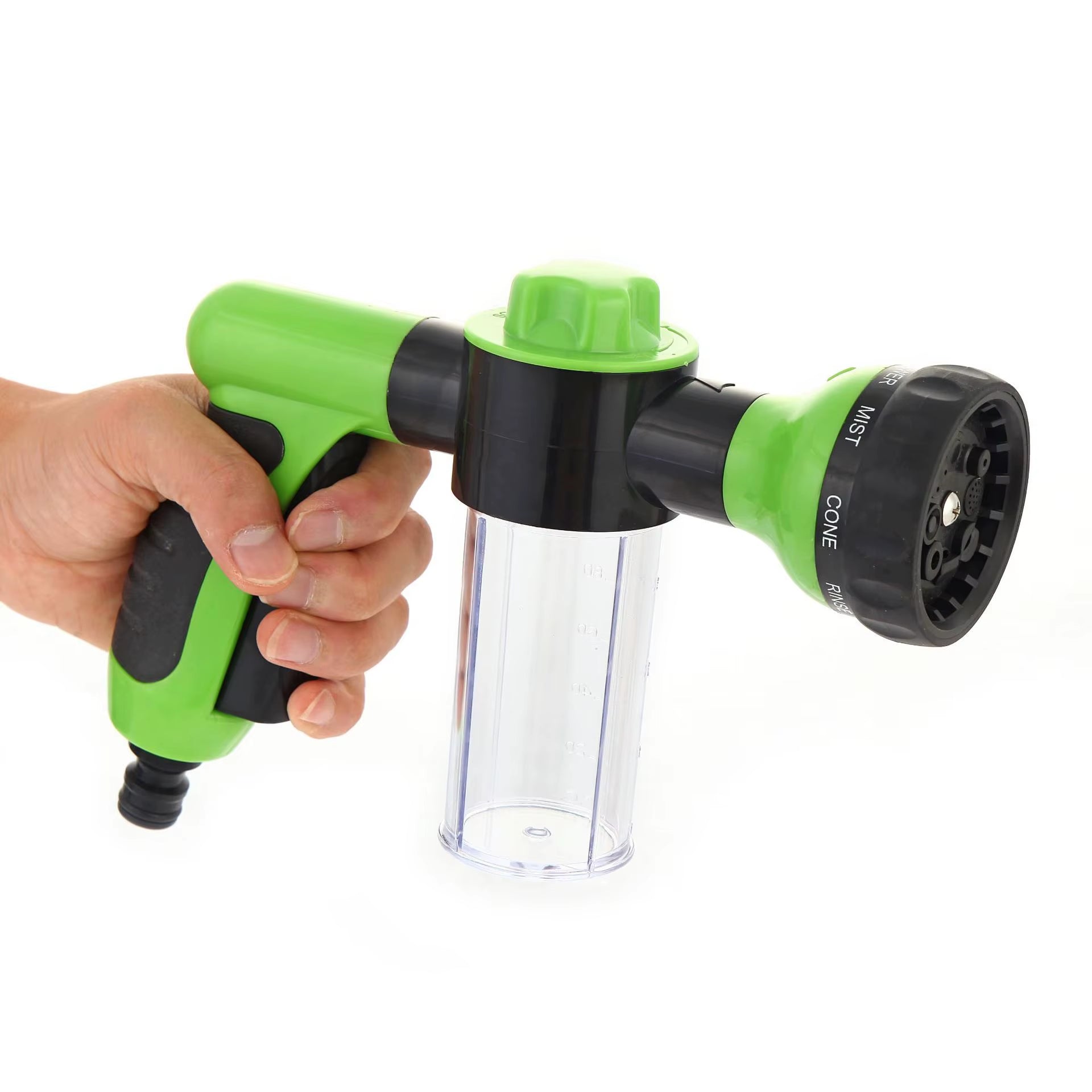 Dog Shower Sprayer 8 in 1 Pet Bath Cleaning Cat Dog Shower Gun High-Pressure Hose Nozzle Foam Garden Car Animal Dog Wash Tool