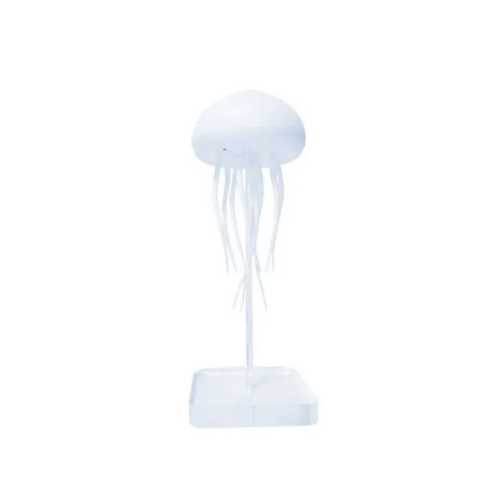 Cartoon Jellyfish Night Light RGB Gradient Cute Jellyfish Bedside Lamp Voice Control Type-C Charging LED Night Lamp