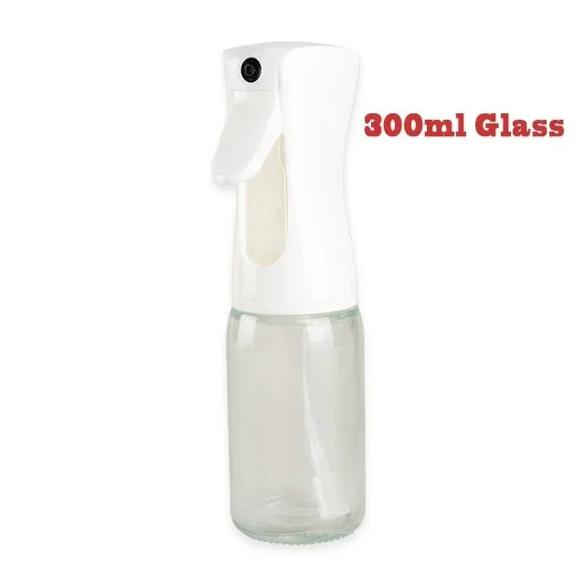 200Ml / 300Ml Multipurpose Oil Spray Bottle for Cooking and Grilling with Dropper Bottle Glass Sprayer Dispenser