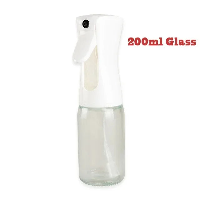 200Ml / 300Ml Multipurpose Oil Spray Bottle for Cooking and Grilling with Dropper Bottle Glass Sprayer Dispenser